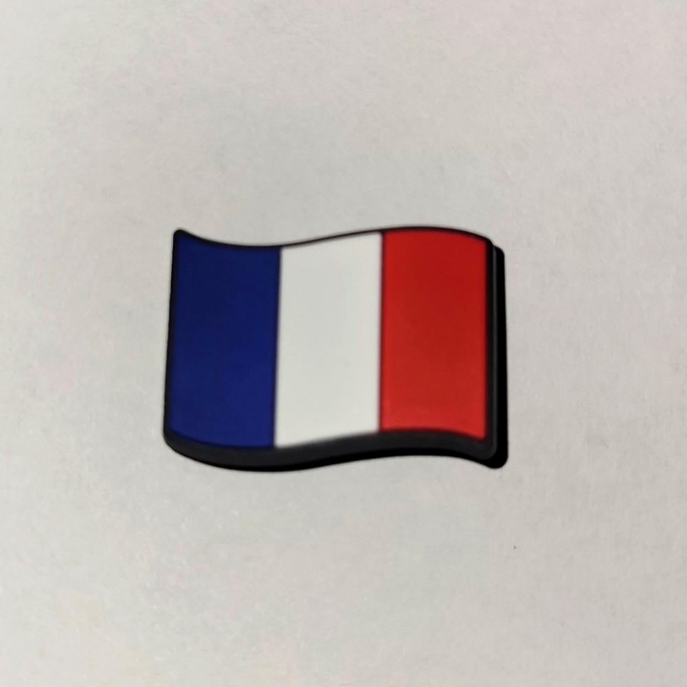 France Flag Jibbitz Shoe Charm